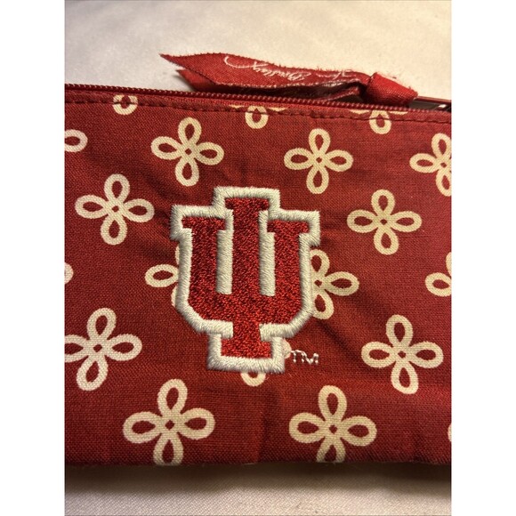 Vera Bradley Collegiate Wallet Indiana University Bloomington IU Lanyard - Picture 3 of 10